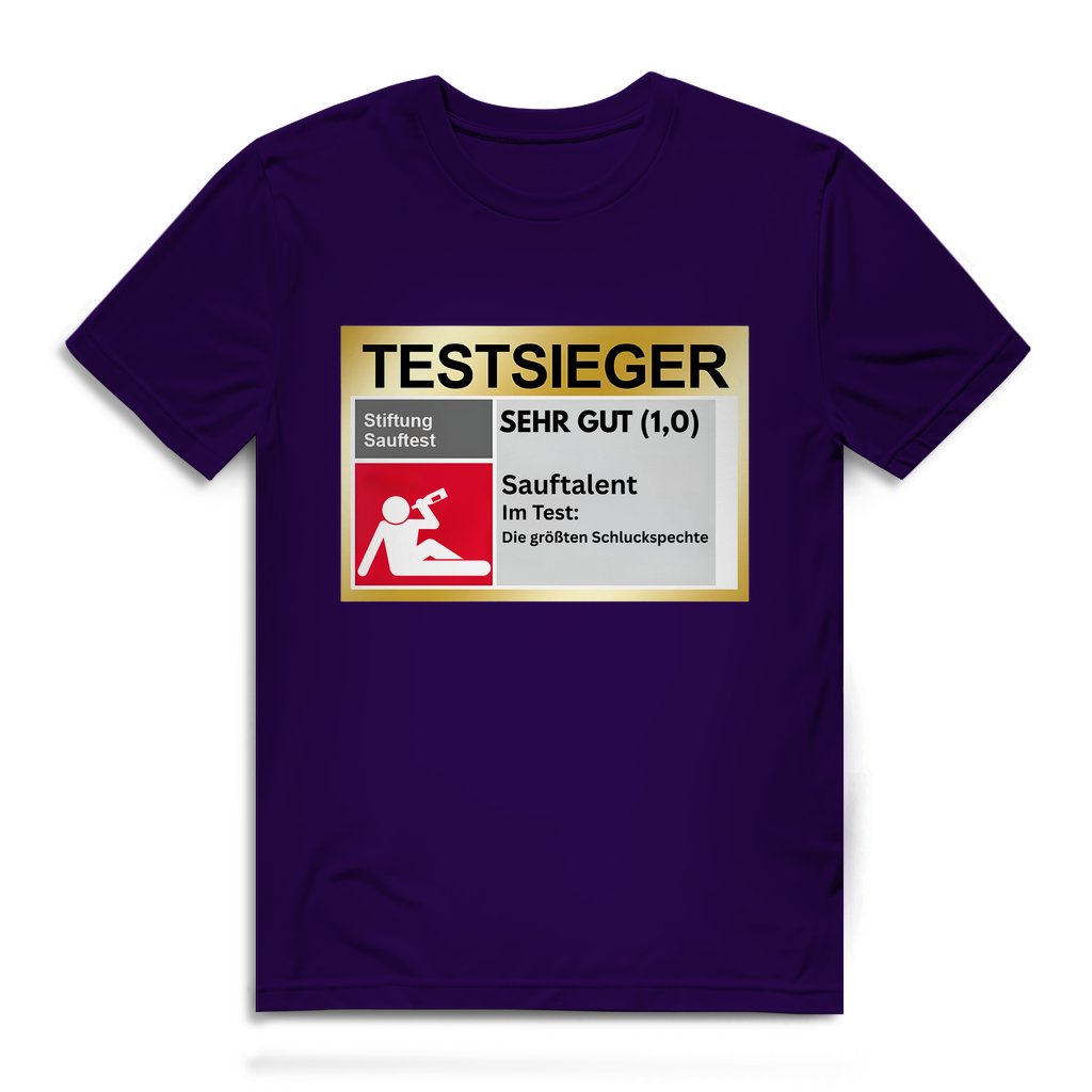 Testsieger Sauftalent – Herren T-Shirt