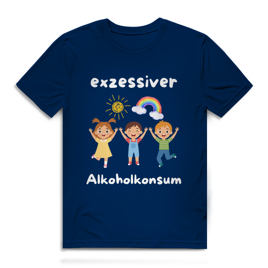 EXZESSIVER ALKOHOLKONSUM - Herren T-Shirt