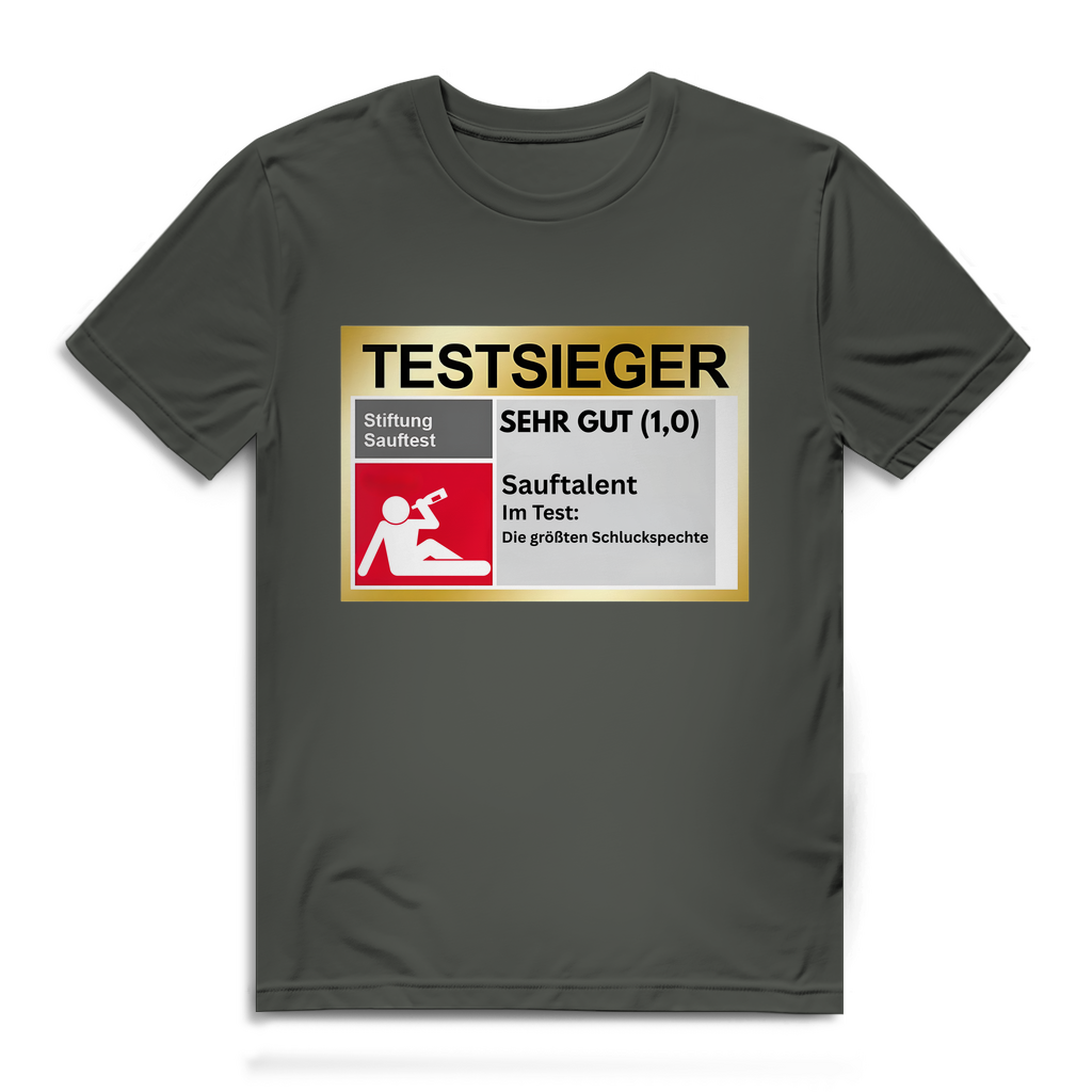Testsieger Sauftalent – Herren T-Shirt