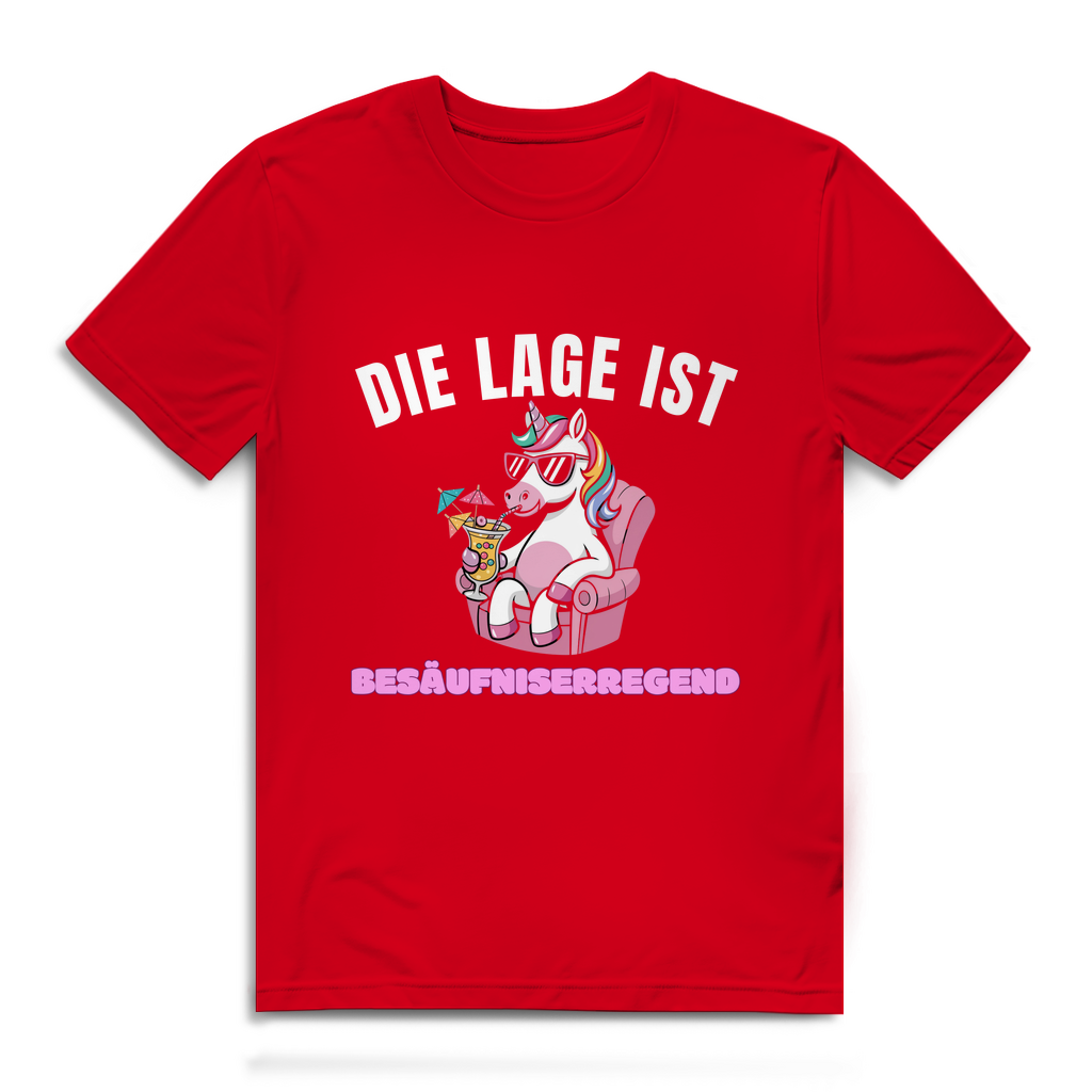 Die Lage ist besäufniserregend – Herren T-Shirt