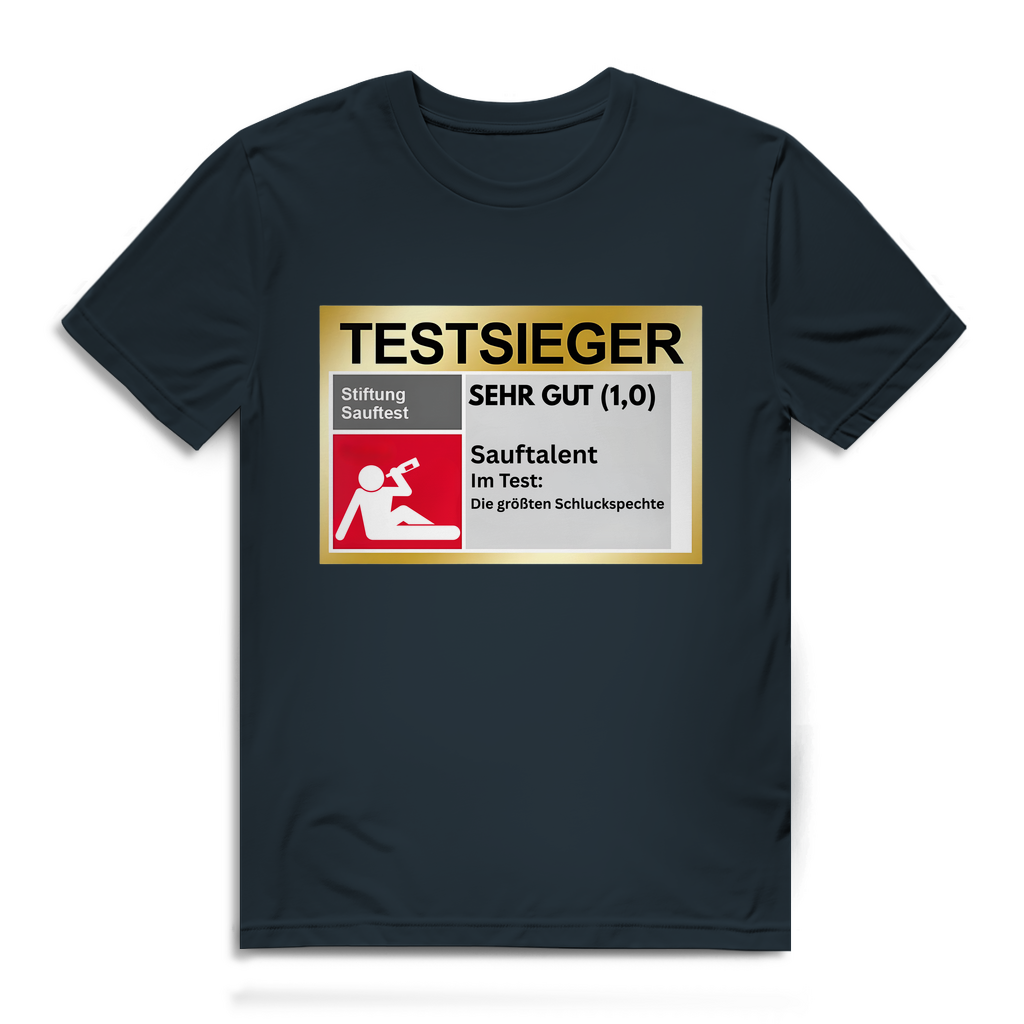 Testsieger Sauftalent – Herren T-Shirt