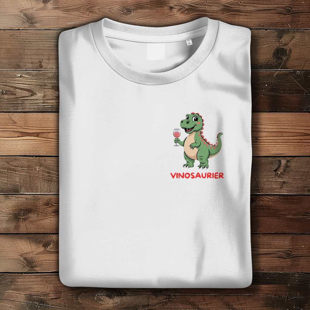 Vinosaurier – lustiges Damen T-Shirt