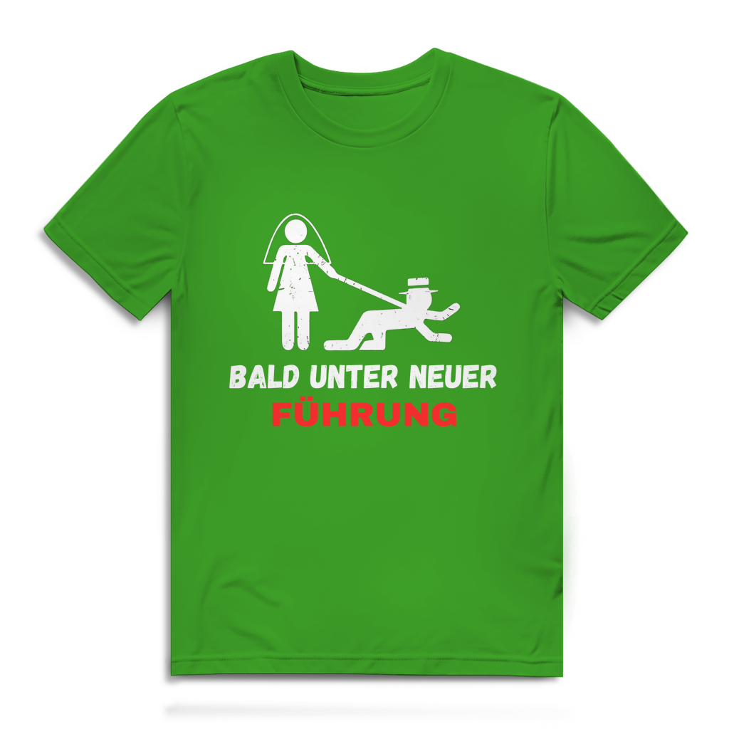 Bald unter neuer Führung – Herren T-Shirt