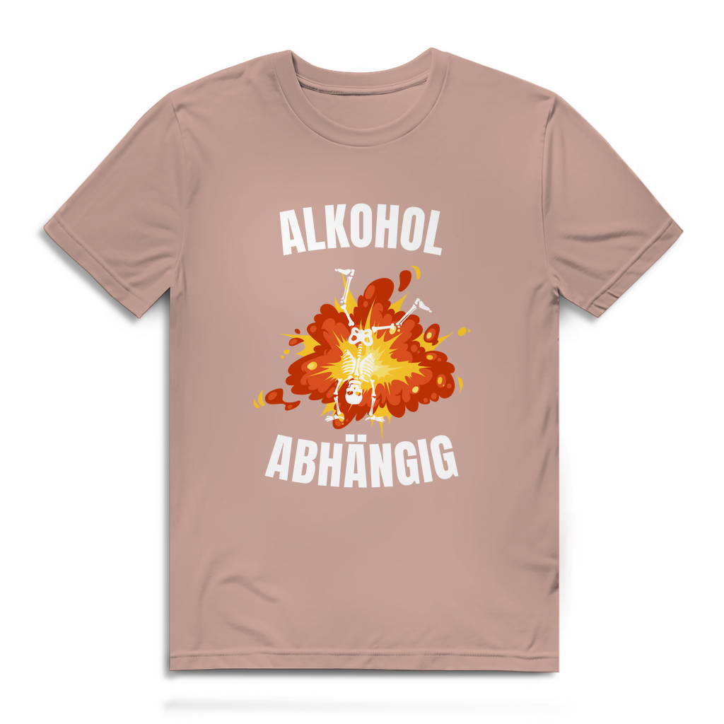 Alkoholabhängig – Herren T-Shirt