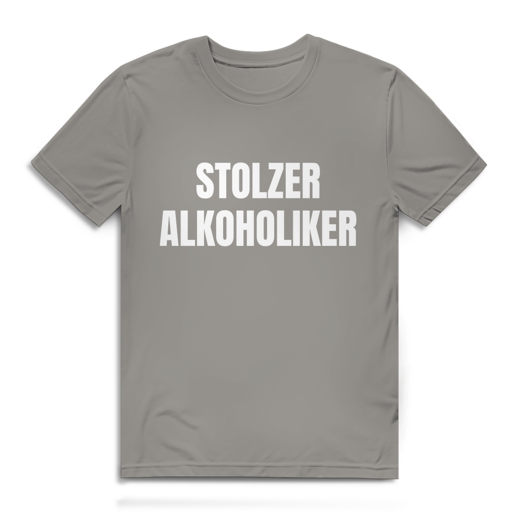 Stolzer Alkoholiker - Herren T-Shirt