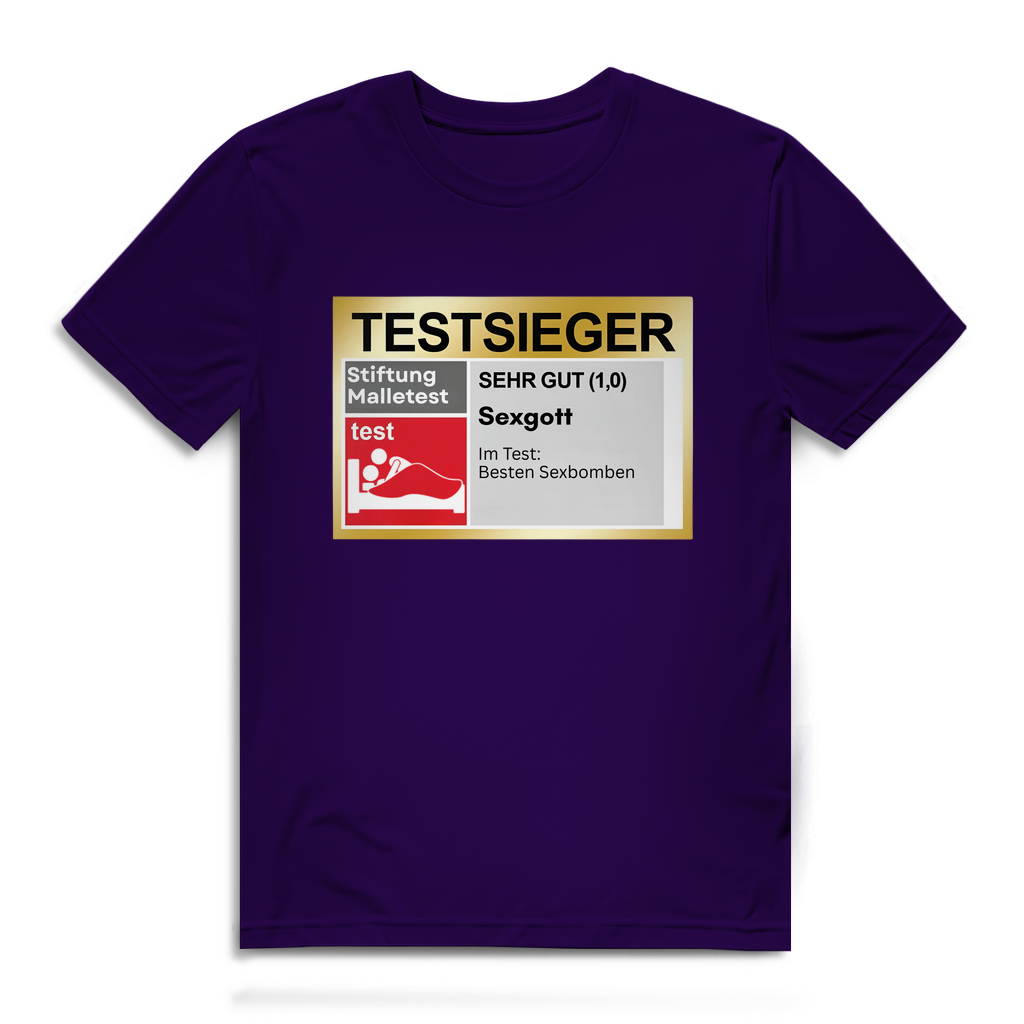 Testsieger Sexgott – Herren T-Shirt