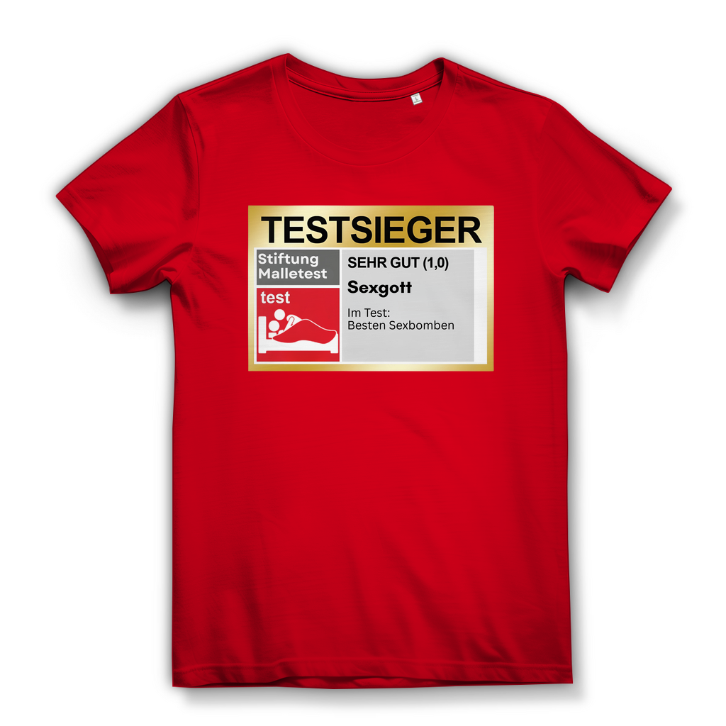 Testsieger Sexgott – Damen T-Shirt