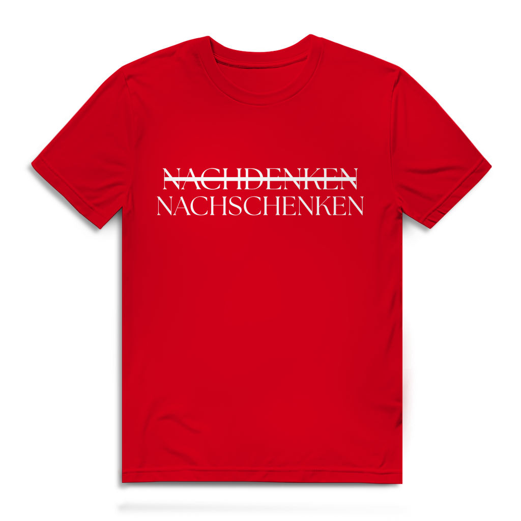 Nachschenken > Nachdenken – Herren T-Shirt
