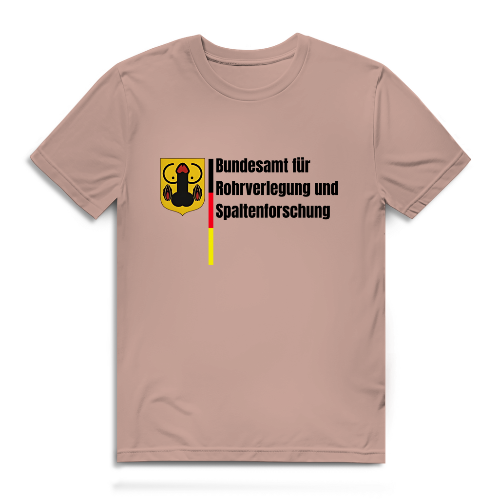 Bundesamt für Rohrverlegung & Spaltenforschung – Herren T-Shirt