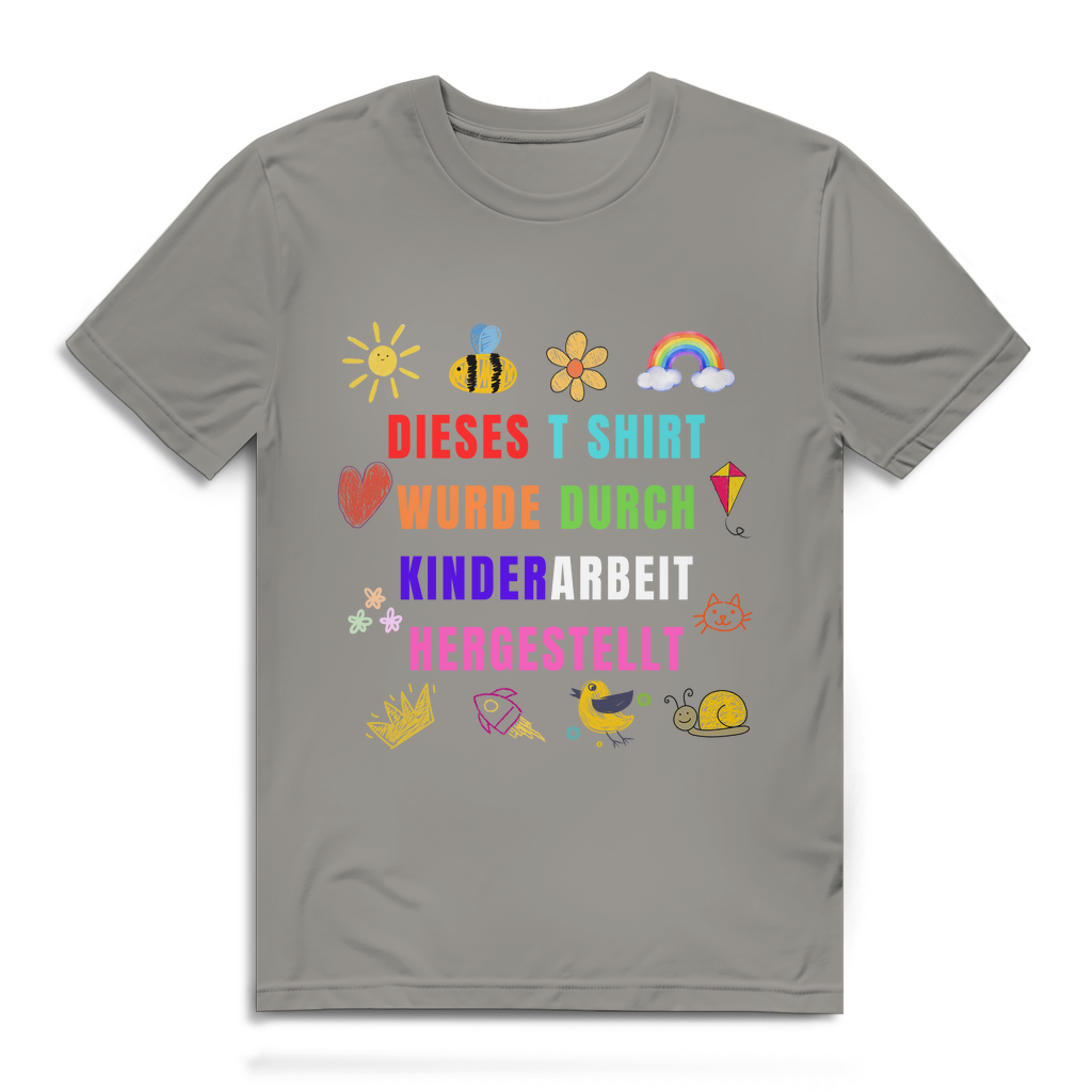 Dieses T-Shirt wurde durch Kinderarbeit hergestellt – Herren T-Shirt