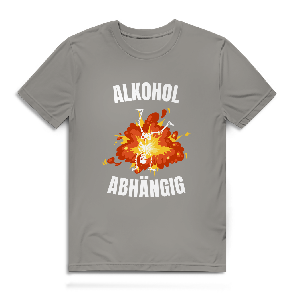 Alkoholabhängig – Herren T-Shirt