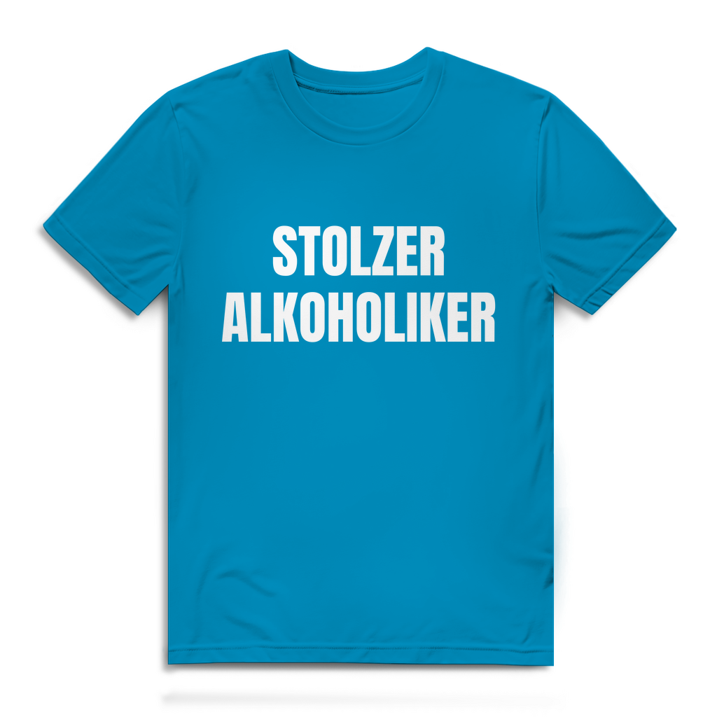 Stolzer Alkoholiker - Herren T-Shirt