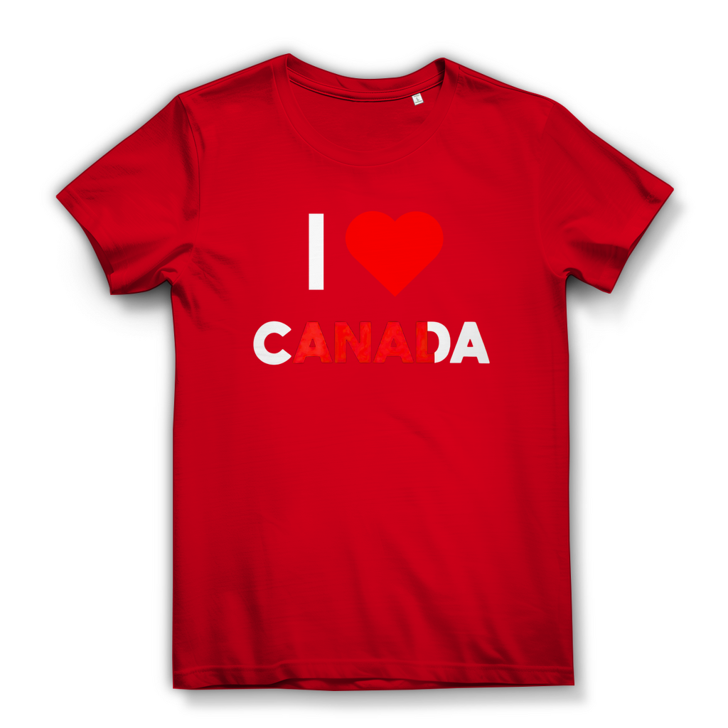 I love Canada - freches Damen T-Shirt