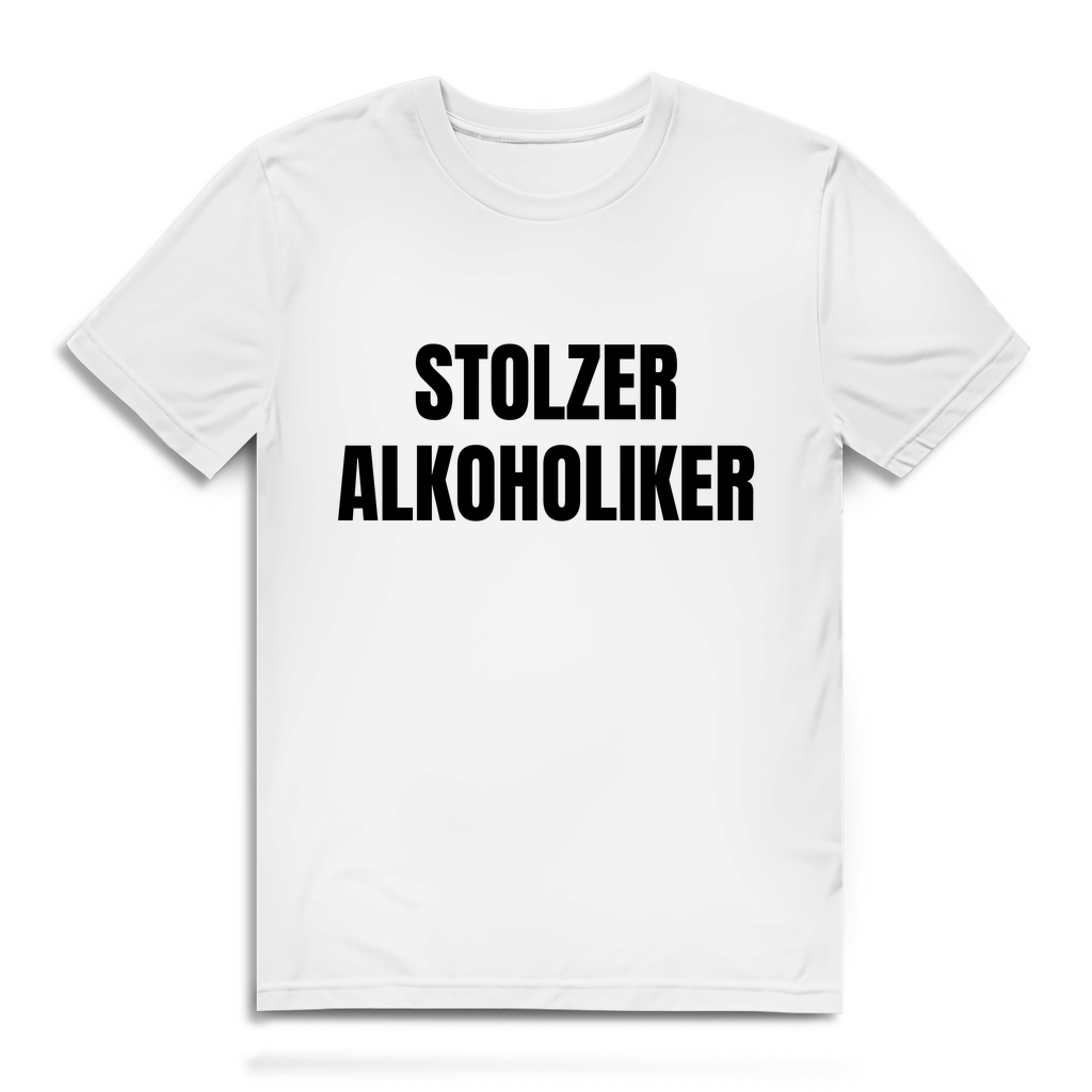 Stolzer Alkoholiker - Herren T-Shirt