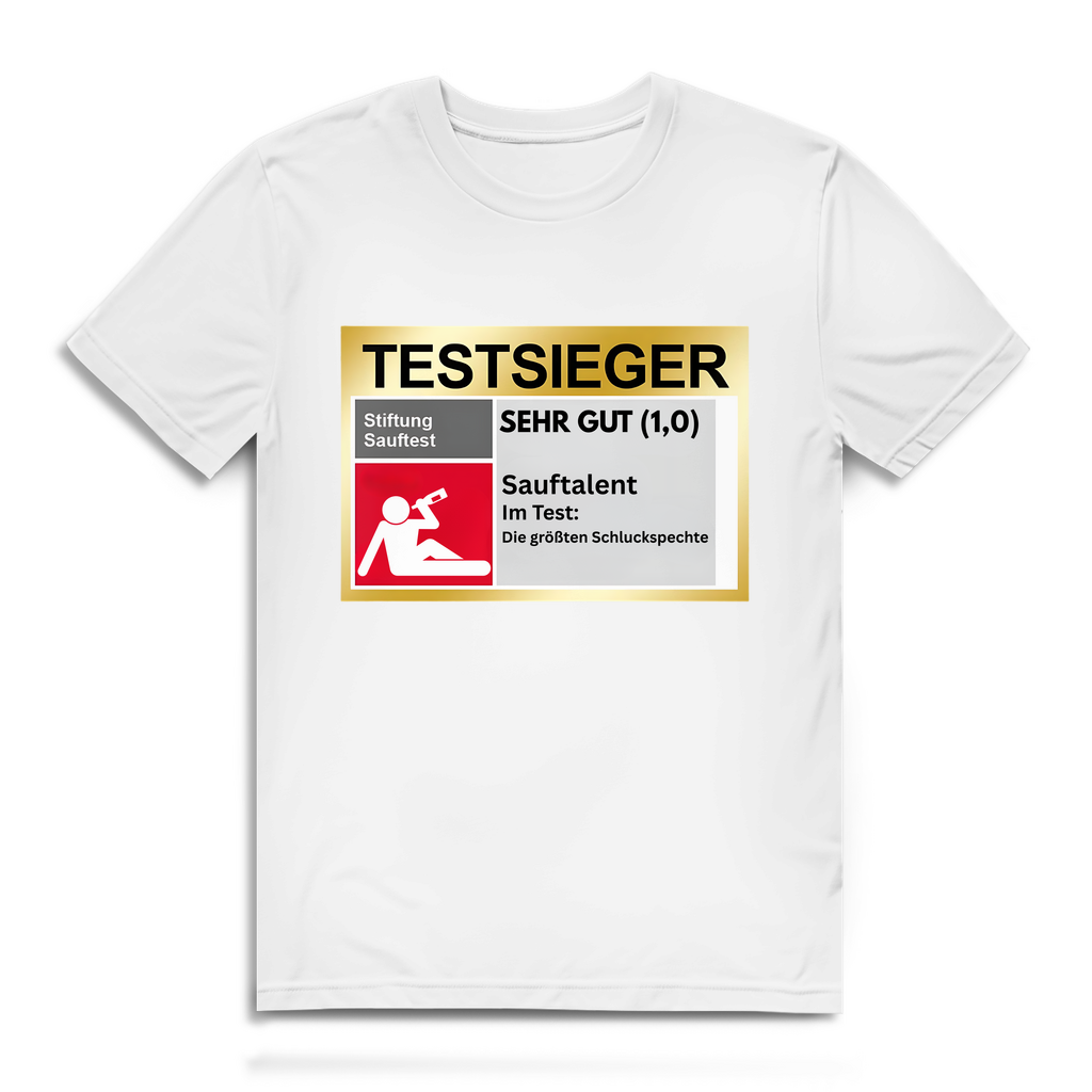 Testsieger Sauftalent – Herren T-Shirt