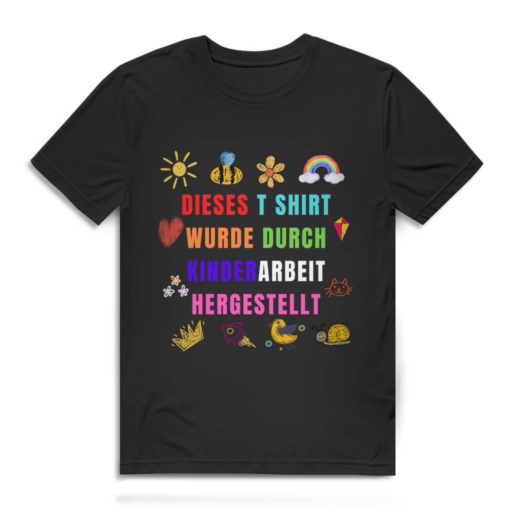 Dieses T-Shirt wurde durch Kinderarbeit hergestellt – Herren T-Shirt