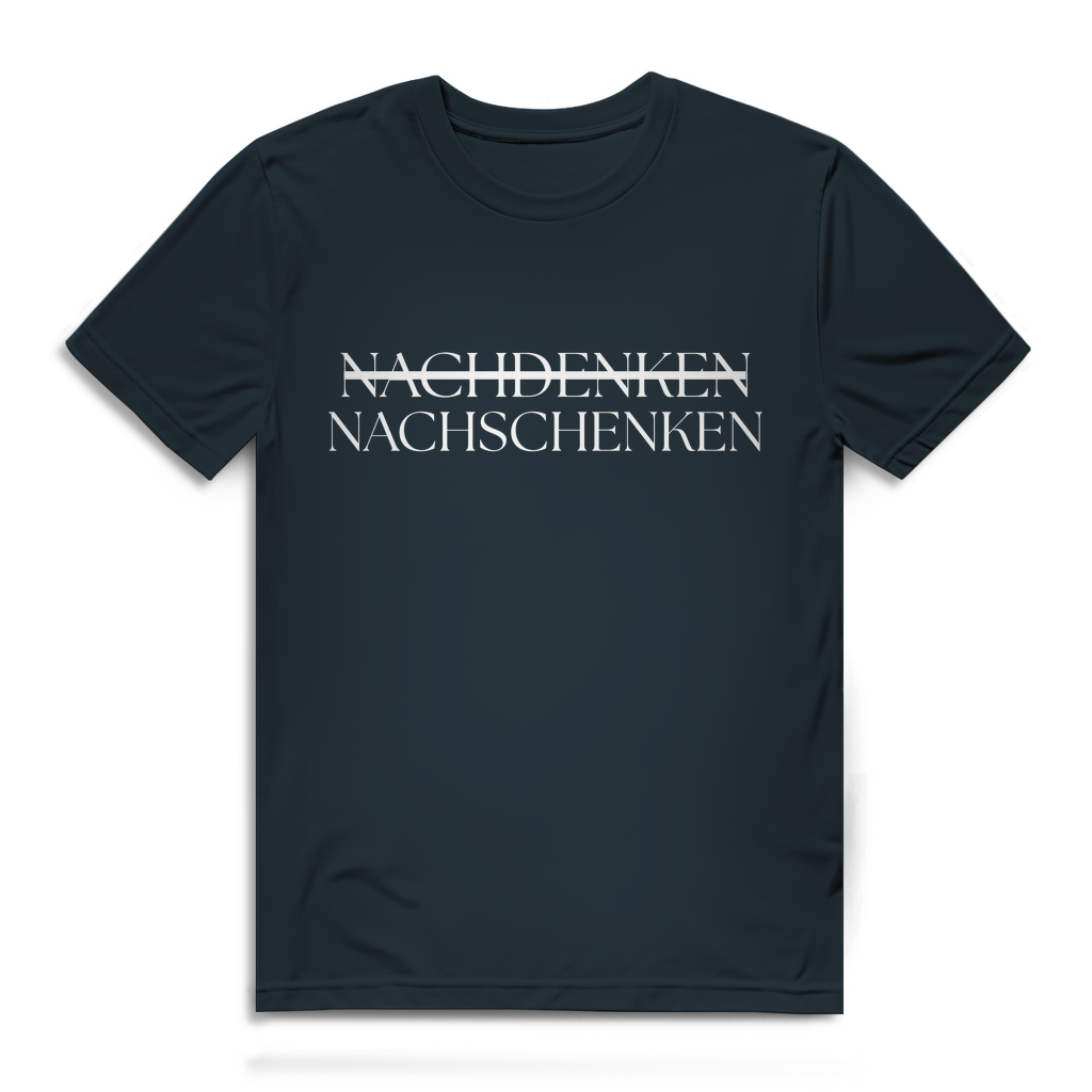 Nachschenken > Nachdenken – Herren T-Shirt