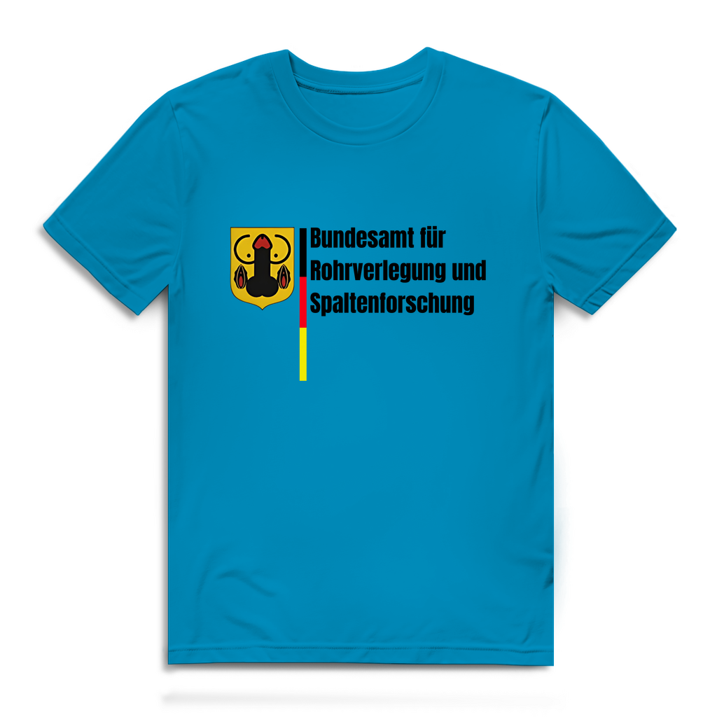 Bundesamt für Rohrverlegung & Spaltenforschung – Herren T-Shirt
