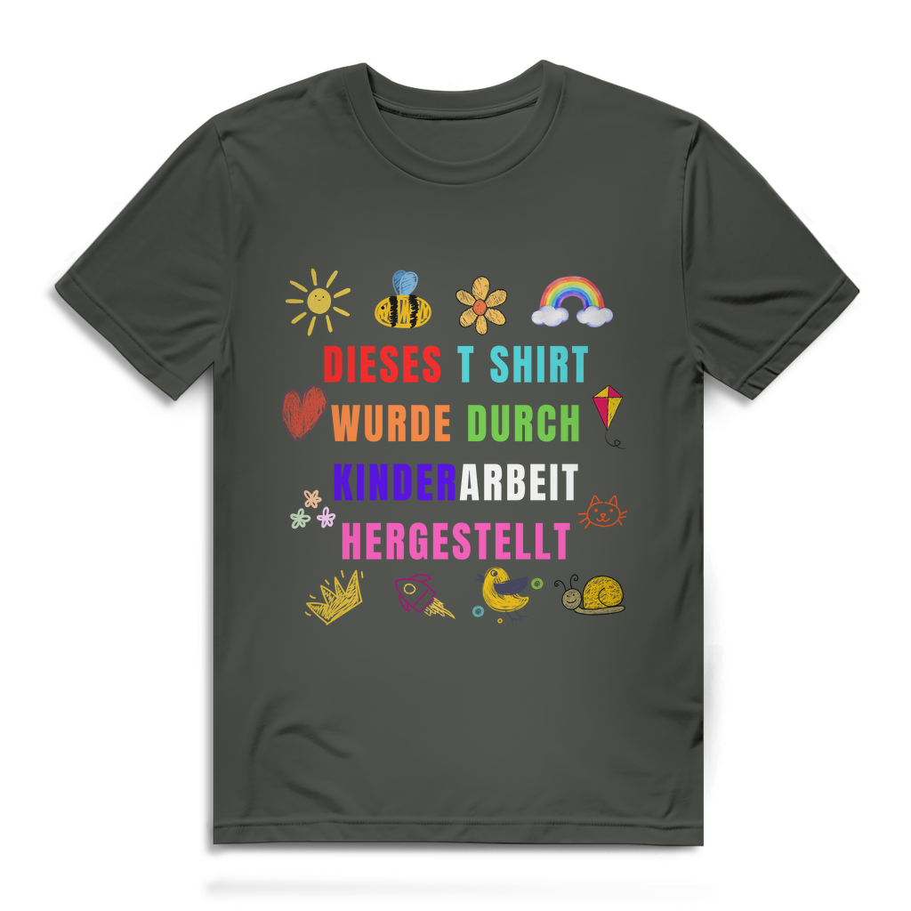Dieses T-Shirt wurde durch Kinderarbeit hergestellt – Herren T-Shirt