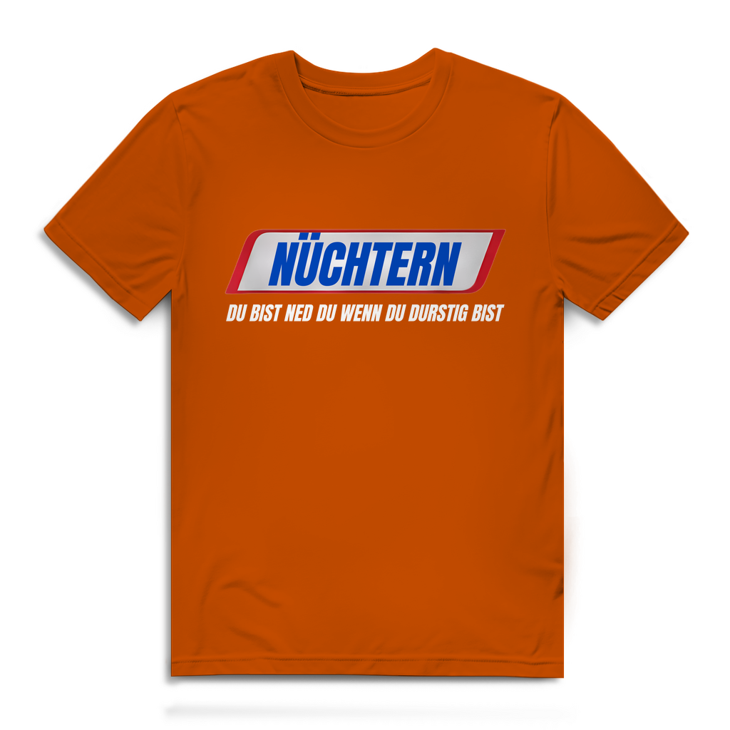 NÜCHTERN DU BIST NED DU WENN DU DURSTIG BIST – Herren T-Shirt
