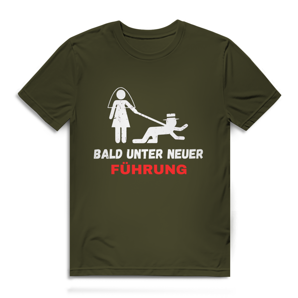 Bald unter neuer Führung – Herren T-Shirt
