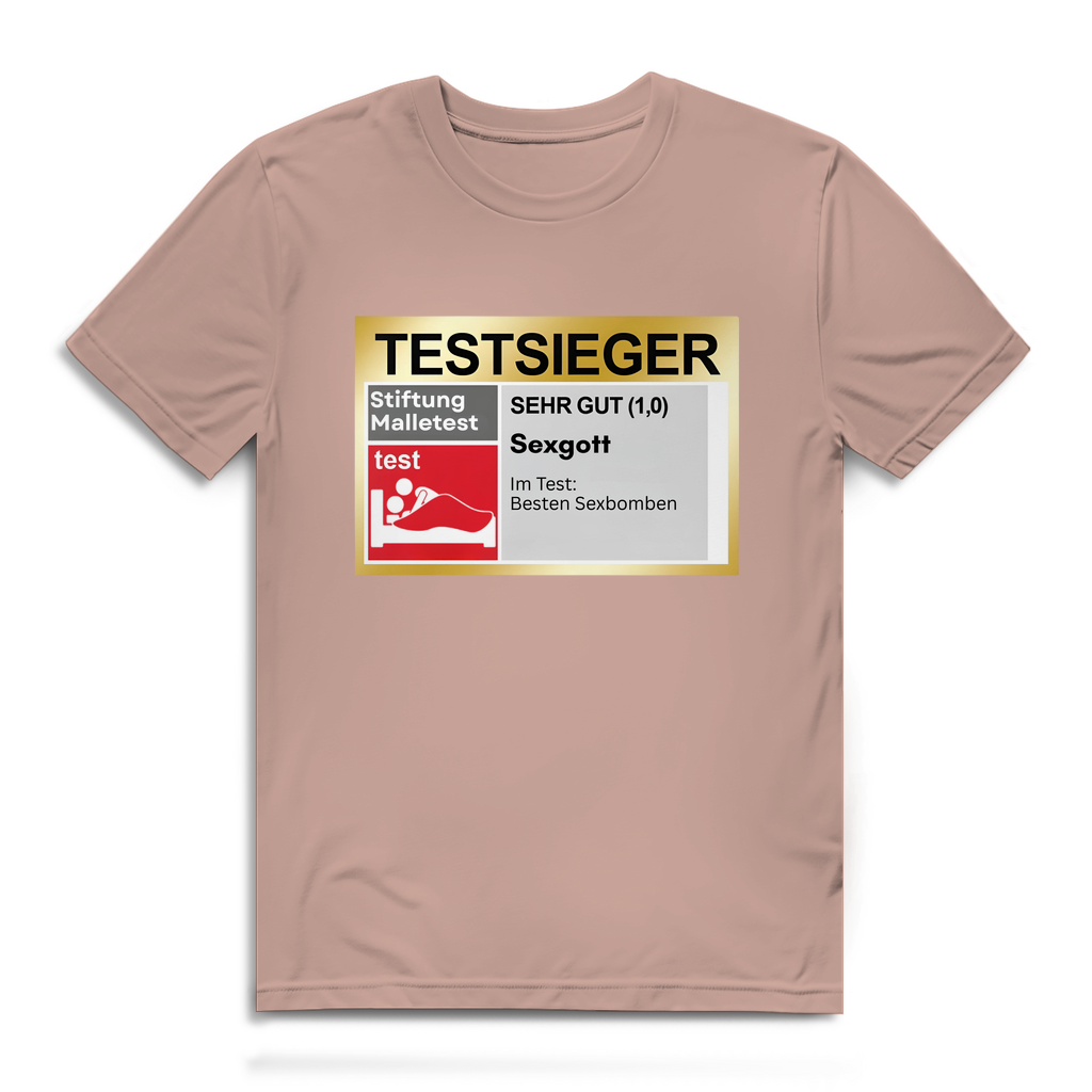 Testsieger Sexgott – Herren T-Shirt