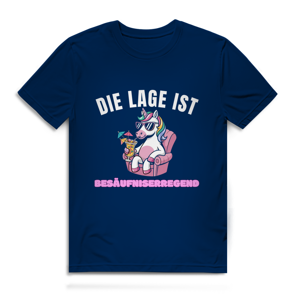 Die Lage ist besäufniserregend – Herren T-Shirt