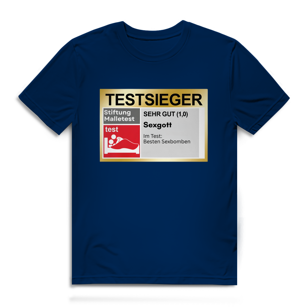 Testsieger Sexgott – Herren T-Shirt