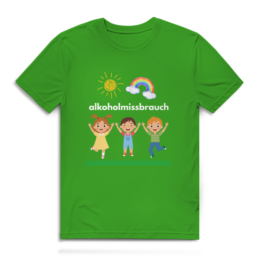 Alkoholmissbrauch – Herren T-Shirt