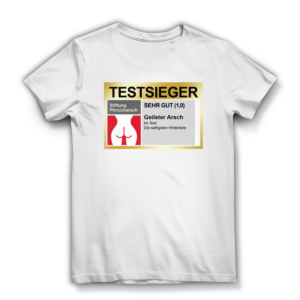 Testsieger Geilster Arsch – Damen T-Shirt