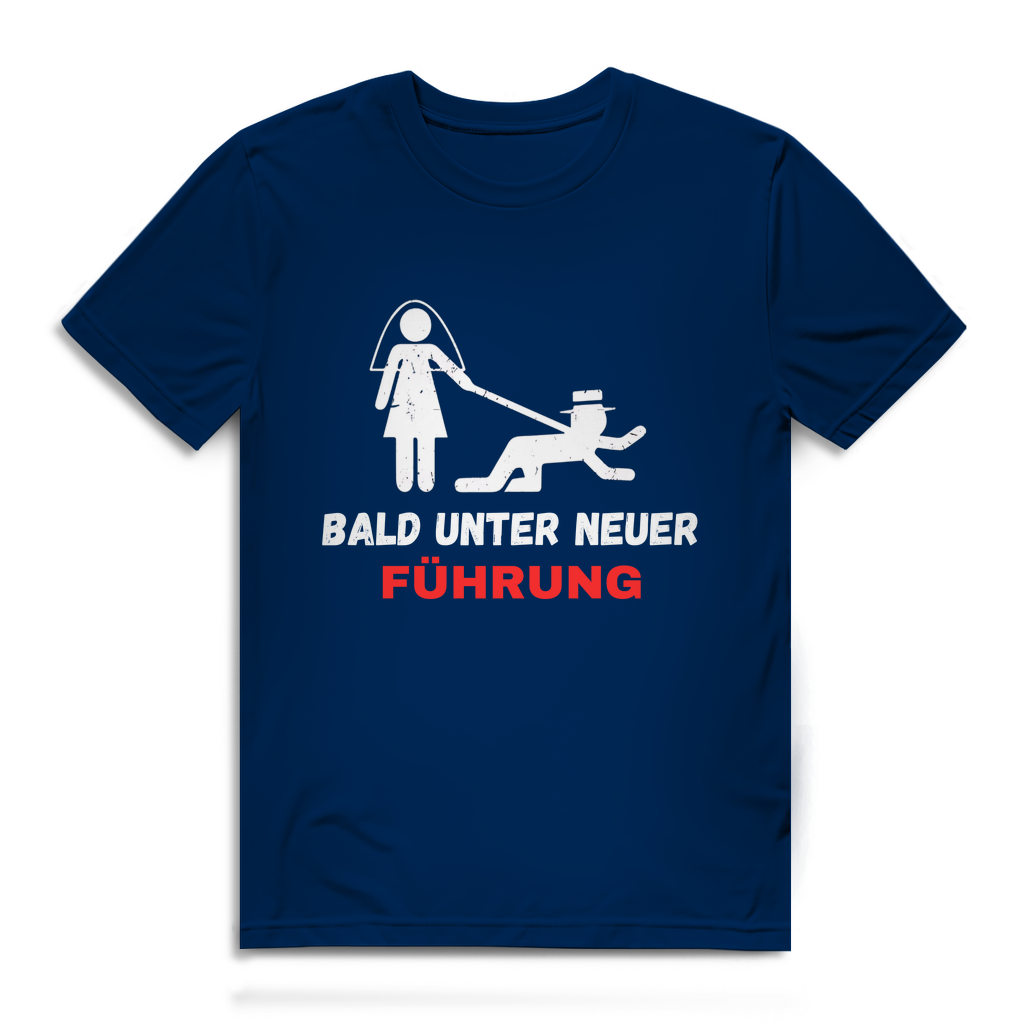 Bald unter neuer Führung – Herren T-Shirt