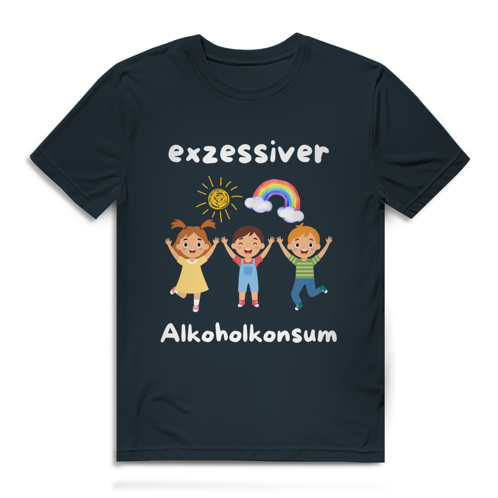 EXZESSIVER ALKOHOLKONSUM - Herren T-Shirt