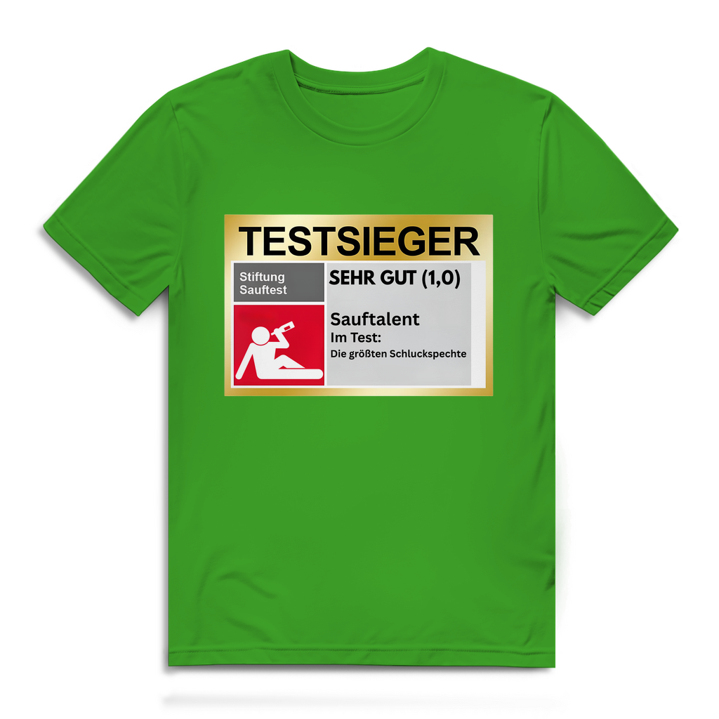 Testsieger Sauftalent – Herren T-Shirt