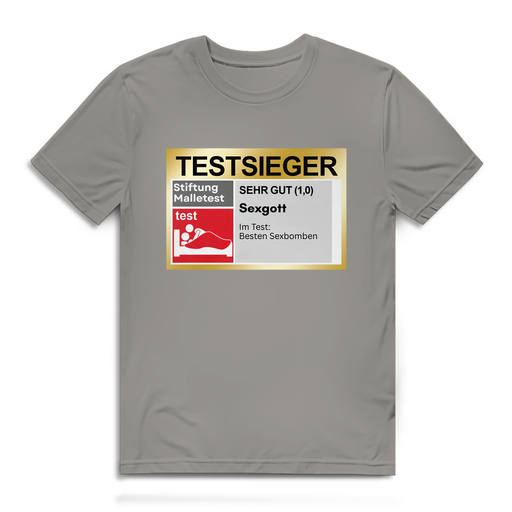 Testsieger Sexgott – Herren T-Shirt
