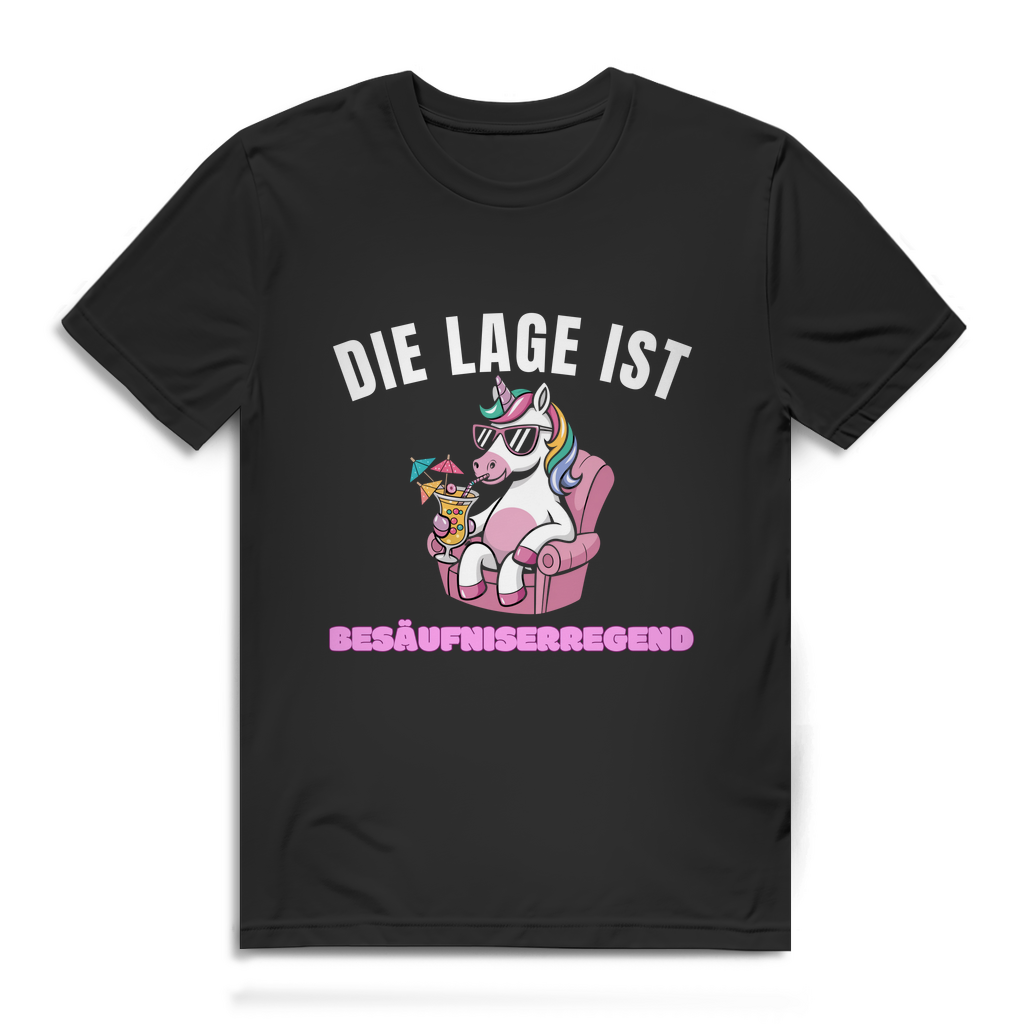 Die Lage ist besäufniserregend – Herren T-Shirt