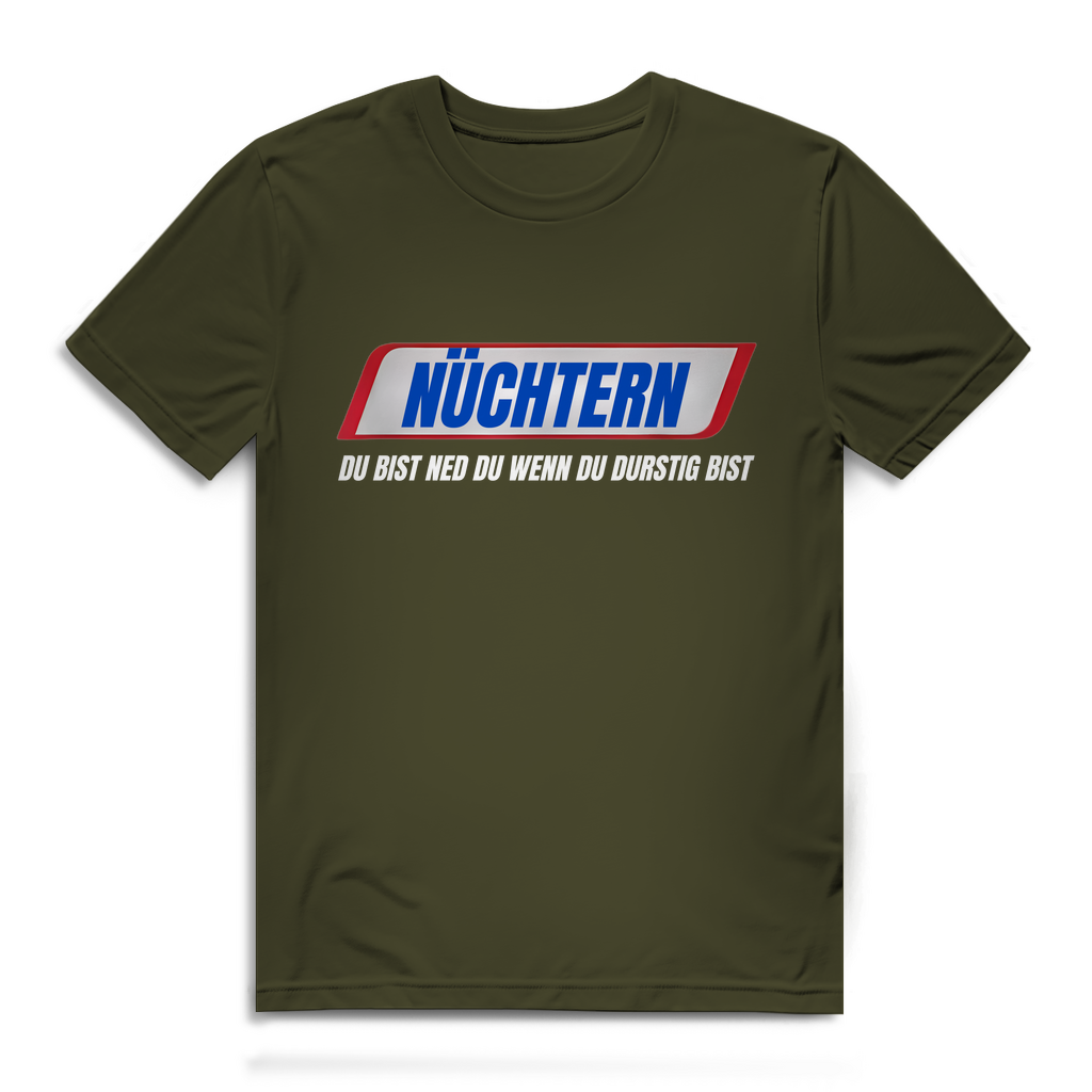 NÜCHTERN DU BIST NED DU WENN DU DURSTIG BIST – Herren T-Shirt
