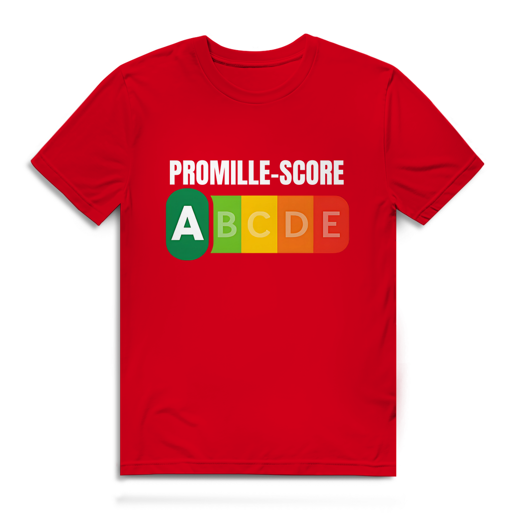 Promille Score – Herren T-Shirt