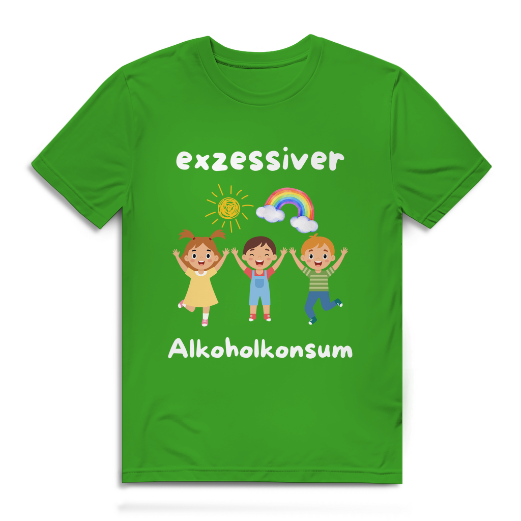 EXZESSIVER ALKOHOLKONSUM - Herren T-Shirt
