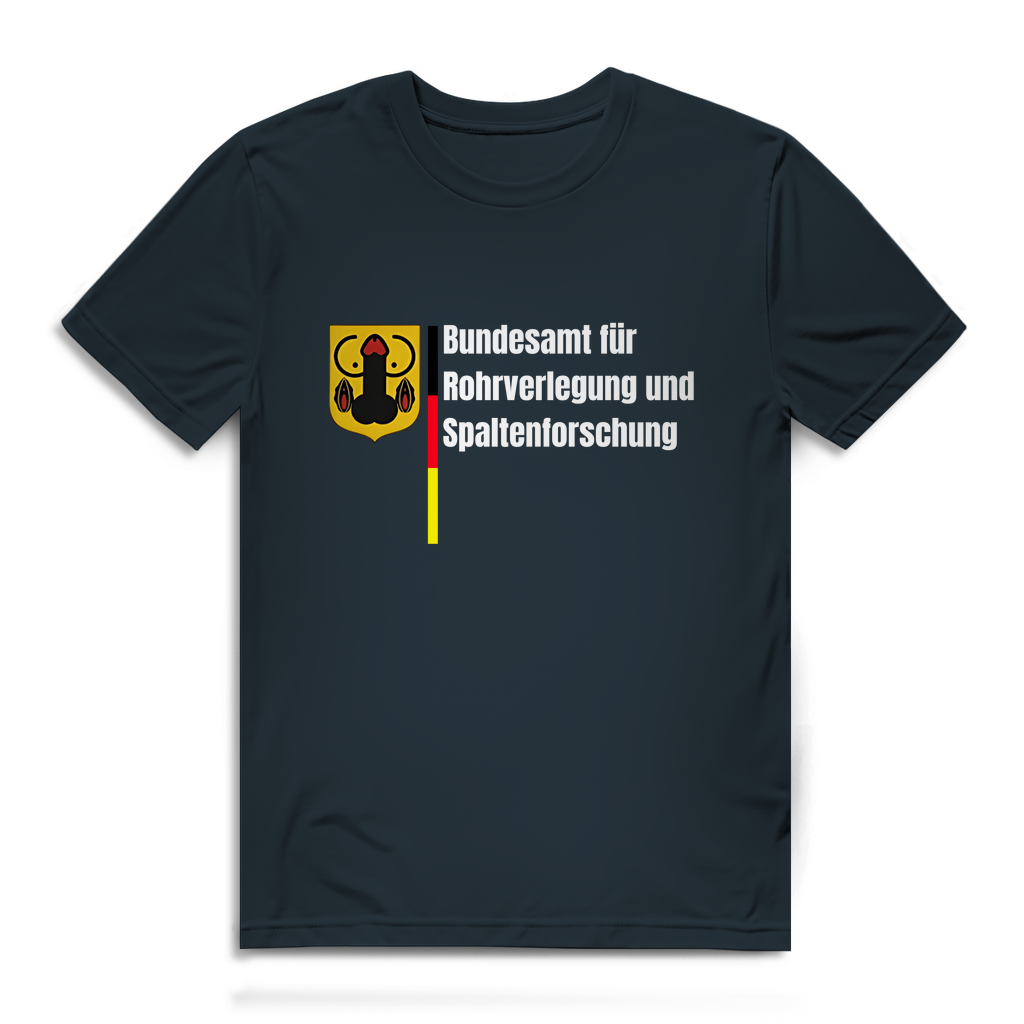 Bundesamt für Rohrverlegung & Spaltenforschung – Herren T-Shirt