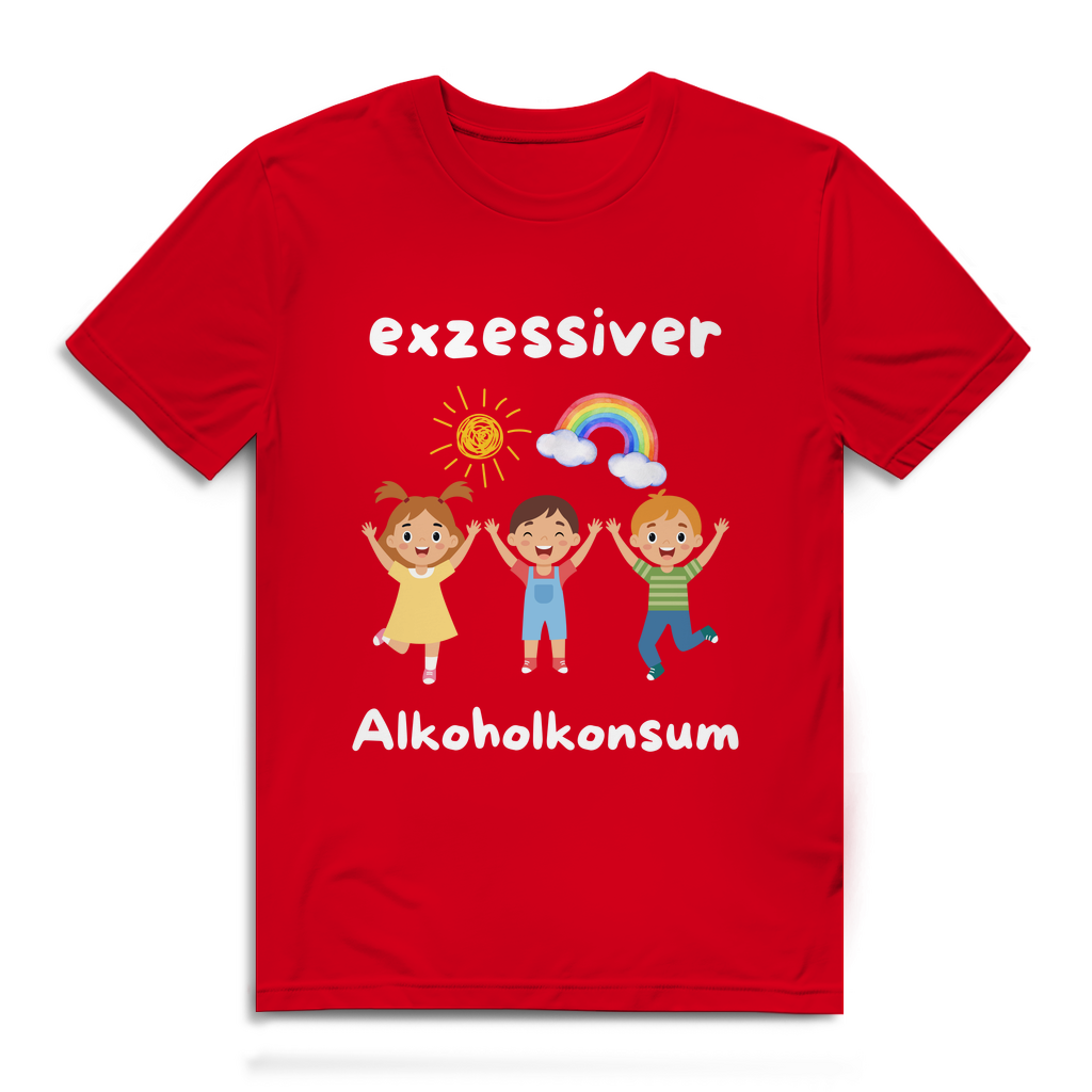 EXZESSIVER ALKOHOLKONSUM - Herren T-Shirt