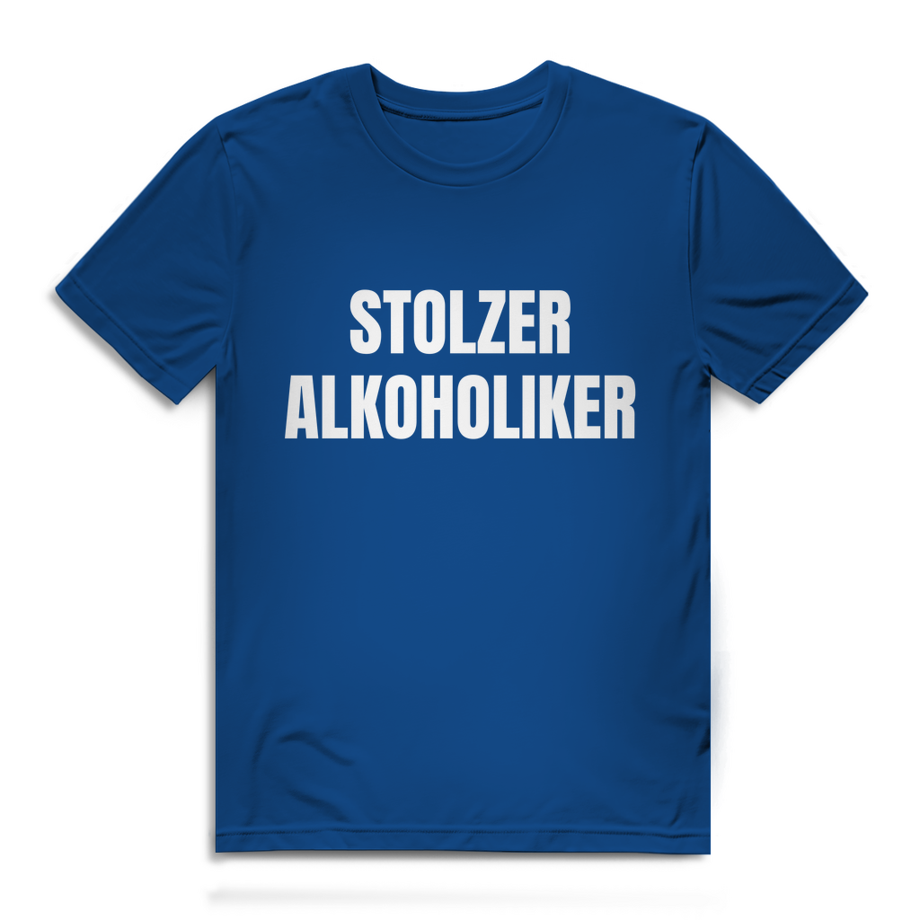Stolzer Alkoholiker - Herren T-Shirt