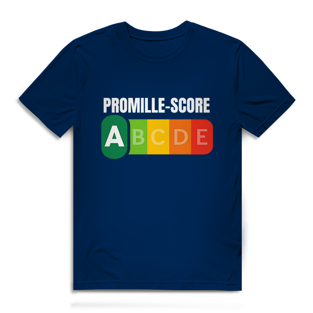 Promille Score – Herren T-Shirt