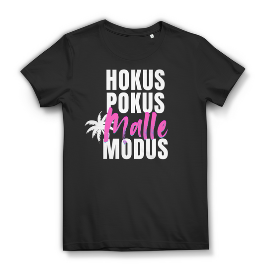 Hokus Pokus Malle Modus - lustiges Damen T-Shirt