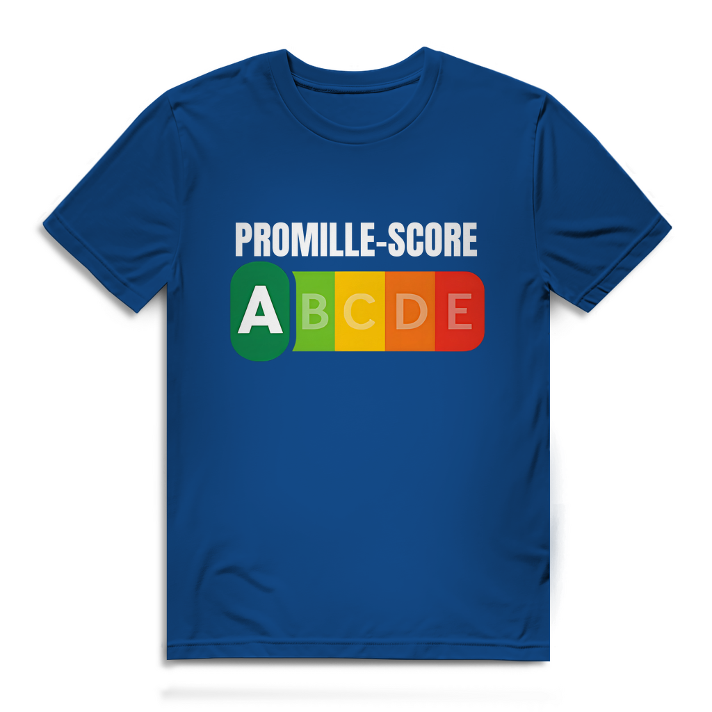 Promille Score – Herren T-Shirt