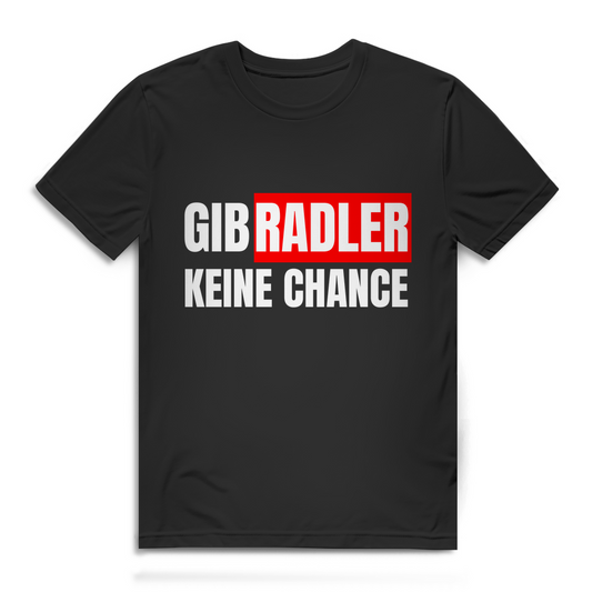 Gib Radler keine Chance – Herren T-Shirt