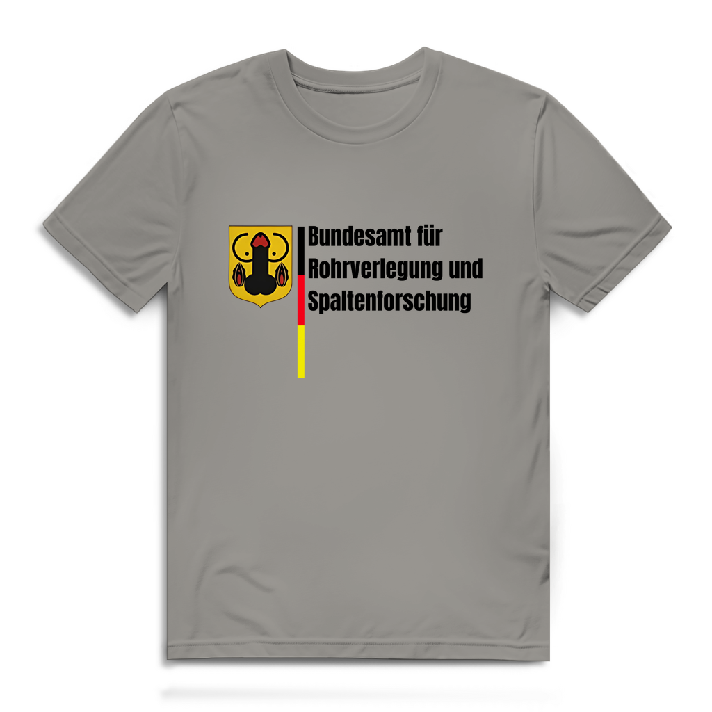 Bundesamt für Rohrverlegung & Spaltenforschung – Herren T-Shirt