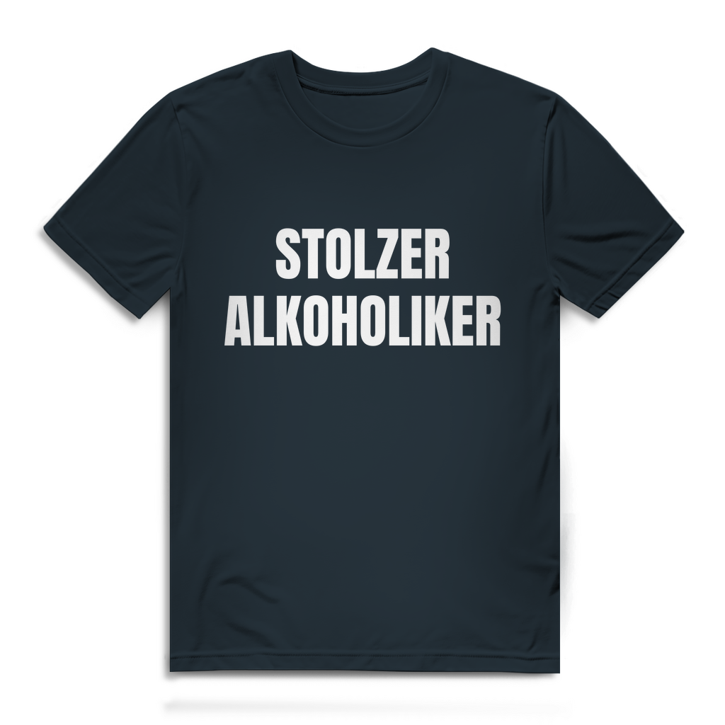 Stolzer Alkoholiker - Herren T-Shirt