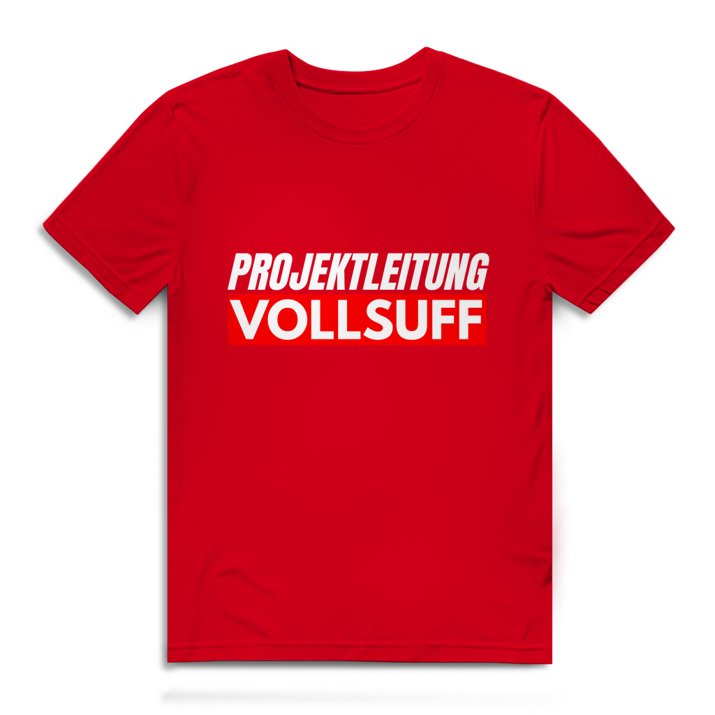 Projektleitung Vollsuff - Herren T-Shirt
