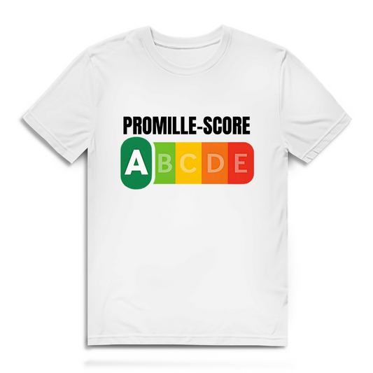 Promille Score – Herren T-Shirt