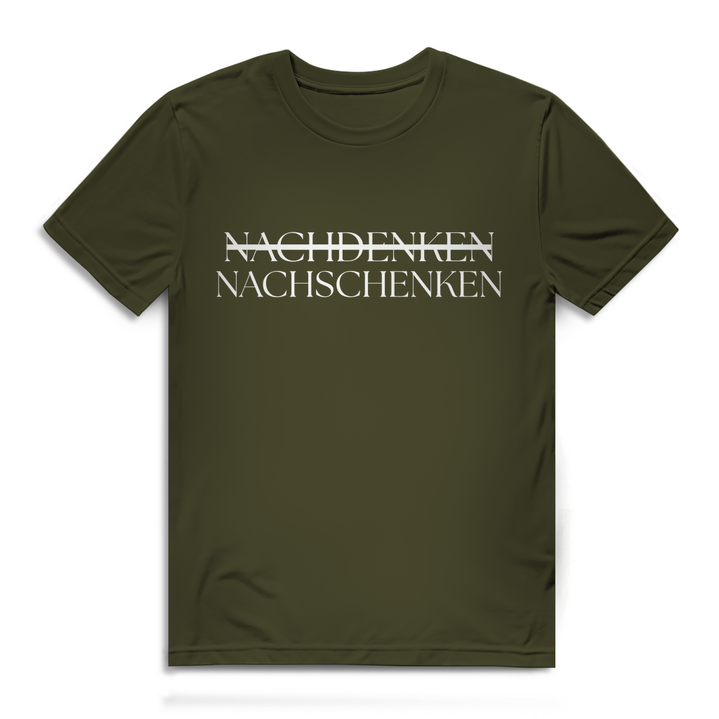 Nachschenken > Nachdenken – Herren T-Shirt